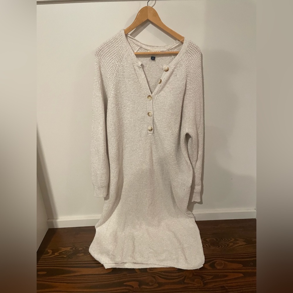 Warm winter dress